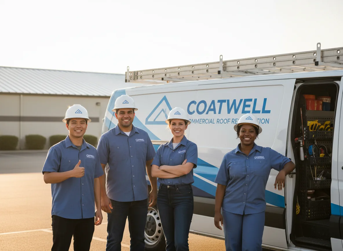 Commercial roof coating company in Long Barn, CA